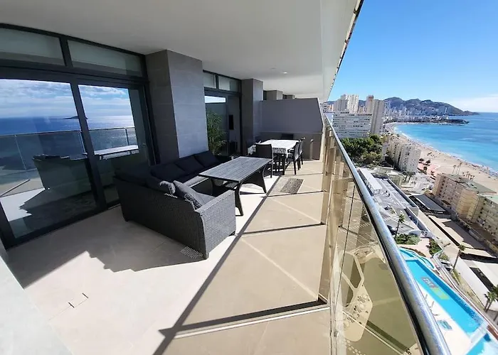Sunset Cliffs Bright Oasis Apartment Benidorm
